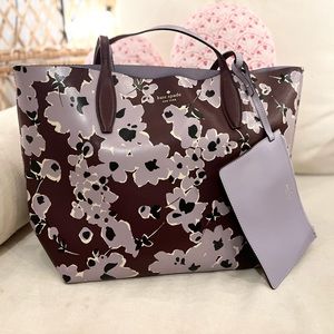 Kate Spade | ♠️ | Floral | Purple | Tote